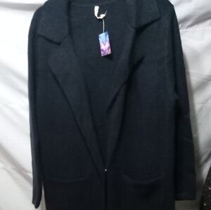 Pol Women's Black Sweater Long